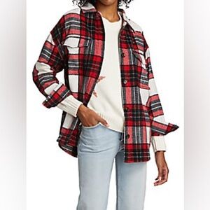 RAILS Turner Plaid Shirt Jacket
Size: XS
